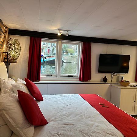 Boat No Breakfast Hotell Amsterdam Exteriör bild