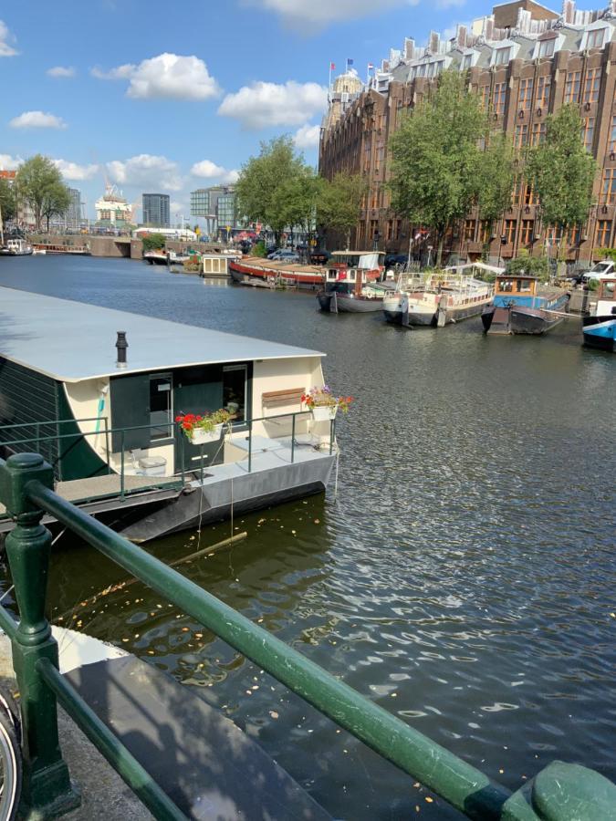 Boat No Breakfast Hotell Amsterdam Exteriör bild