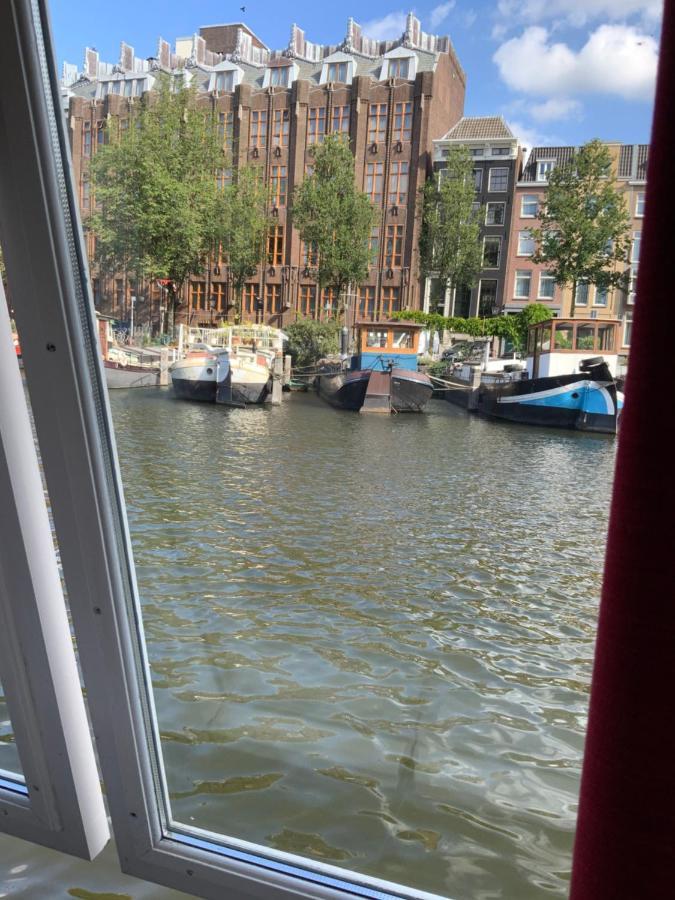 Boat No Breakfast Hotell Amsterdam Exteriör bild