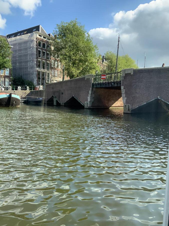 Boat No Breakfast Hotell Amsterdam Exteriör bild