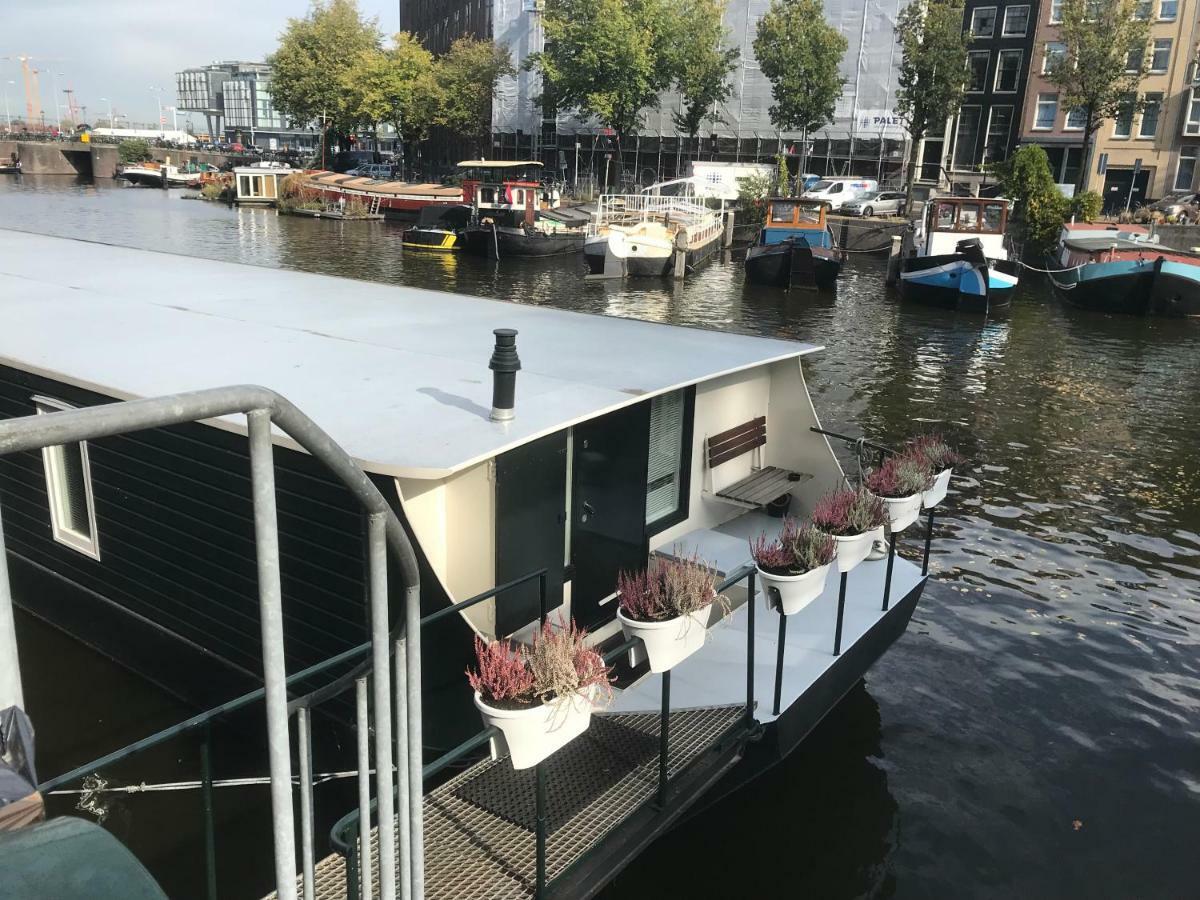 Boat No Breakfast Hotell Amsterdam Exteriör bild
